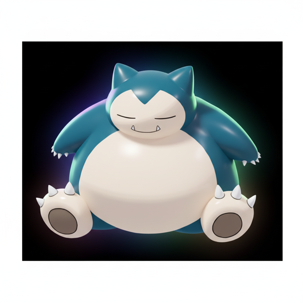 Snorlax, sleeping